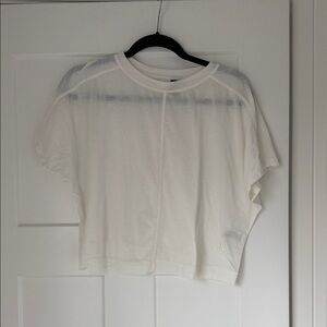 Sweaty Betty Cream Crop Top